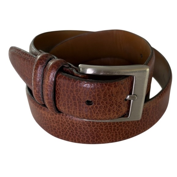 Allen Edmonds Other - Allen Edmonds Mens Classic Leather Belt Country Calf Brown 40/100 33177